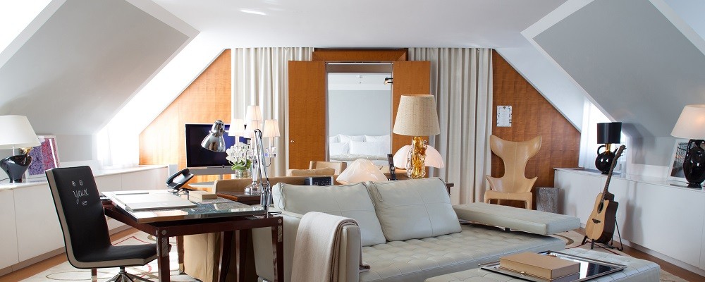Le Royal Monceau Raffles Paris - Penthouse Suite, living room